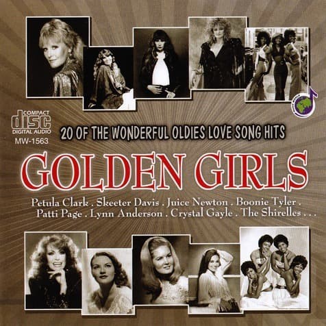 CD MUSIC GOLDEN GIRLS 20 OF THE WONDERFUL OLDIES LOVE SONG HITS