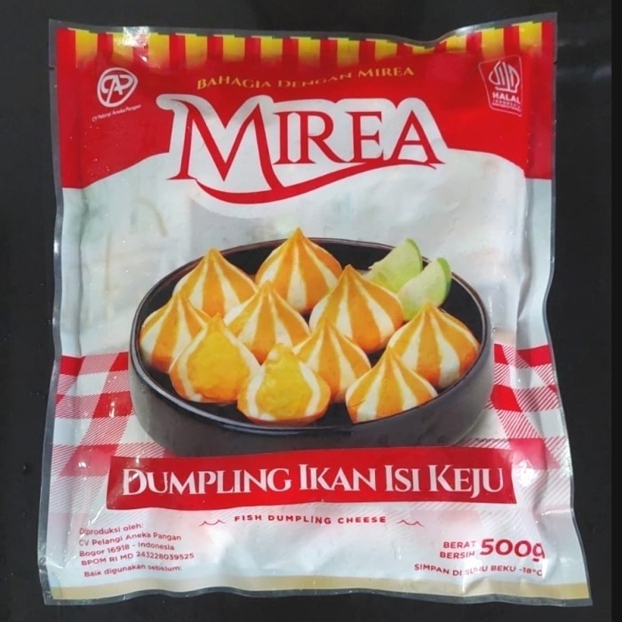 

Mirea fish dumpling cheese 500 gr