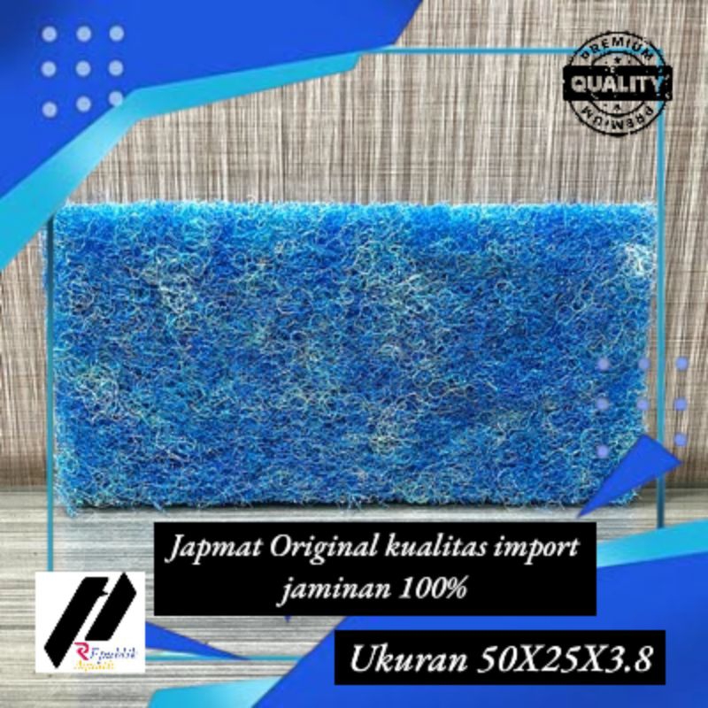 Media filter japmat tebal 50x25 original /japmat / media filter / media filter koi / filter air