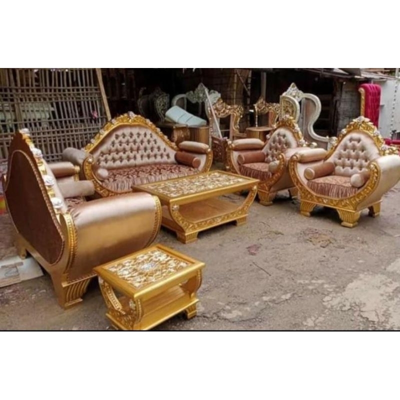Sofa Sultan formasi 3211 jati Jepara
