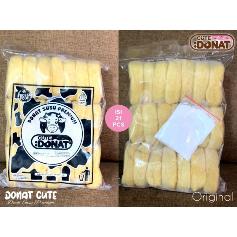 

DONAT MINI FROZEN ISI 21 PCS MERK "DONAT CUTE" ORIGINAL