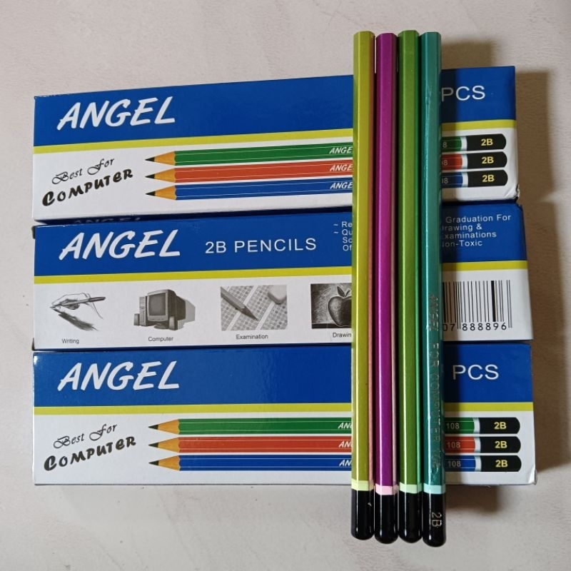 

PENSIL KAYU 2B ANGEL ISI 12 PCS PENSIL MENULIS MENGGAMBAR 4 WARNA GROSIR MURAH KOMPUTER