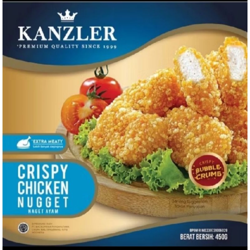 

Kanzler Crispy Chicken Nugget Naget Ayam 450 gram