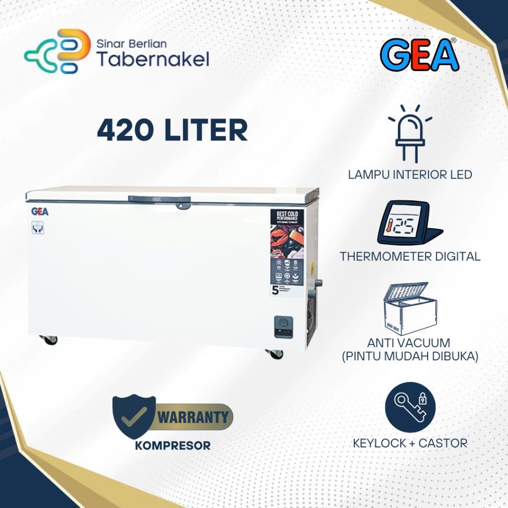 GEA Box Freezer 420 Liter - AB-506R
