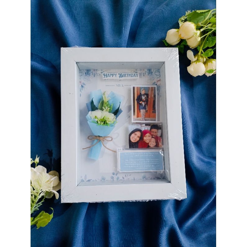 Frame 3d/kado ulang tahun/kado figura frame 3d/kado wisuda/figura 3d lampu led