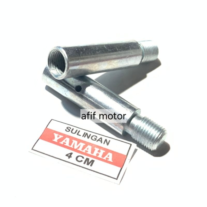Peninggi Shock skok suling sulingan shock depan panjang 4cm Yamaha jupiter vega crypton mio universa
