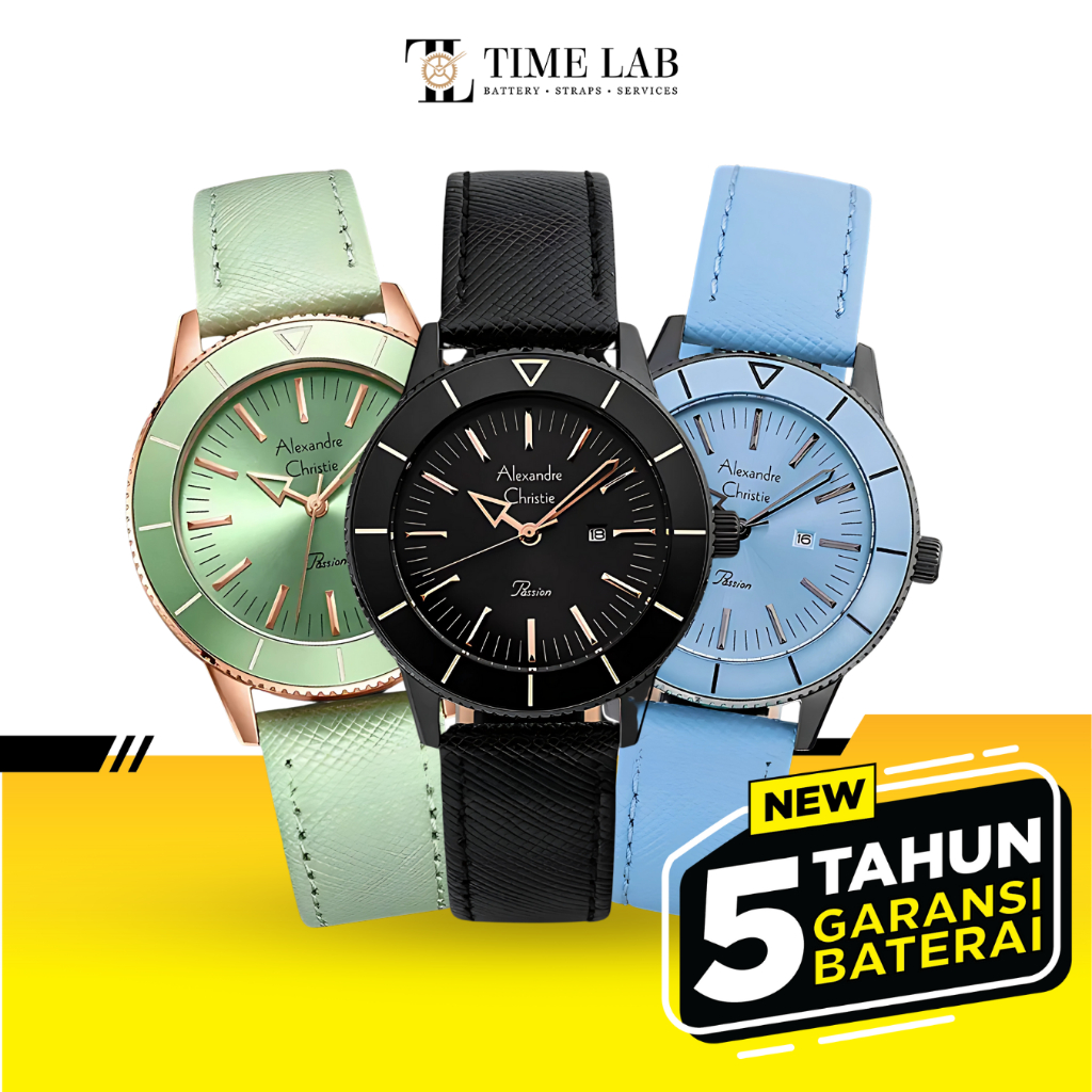 JAM TANGAN WANITA ALEXANDRE CHRISTIE AC5002 / AC 5002 LD ORIGINAL TIMELAB