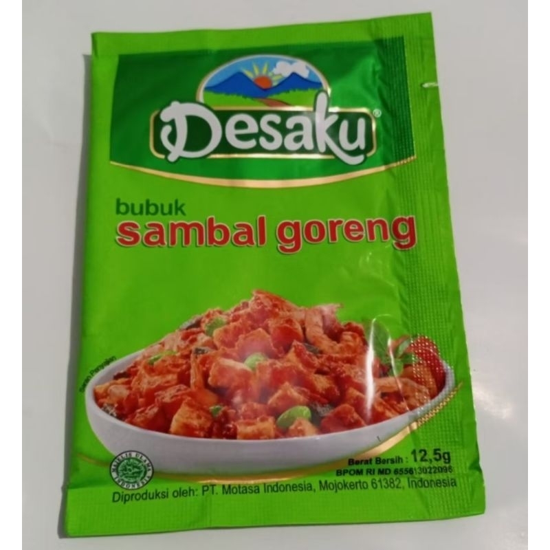 

Desaku Bubuk Sambal Goreng Perenteng isi 12 Sachet