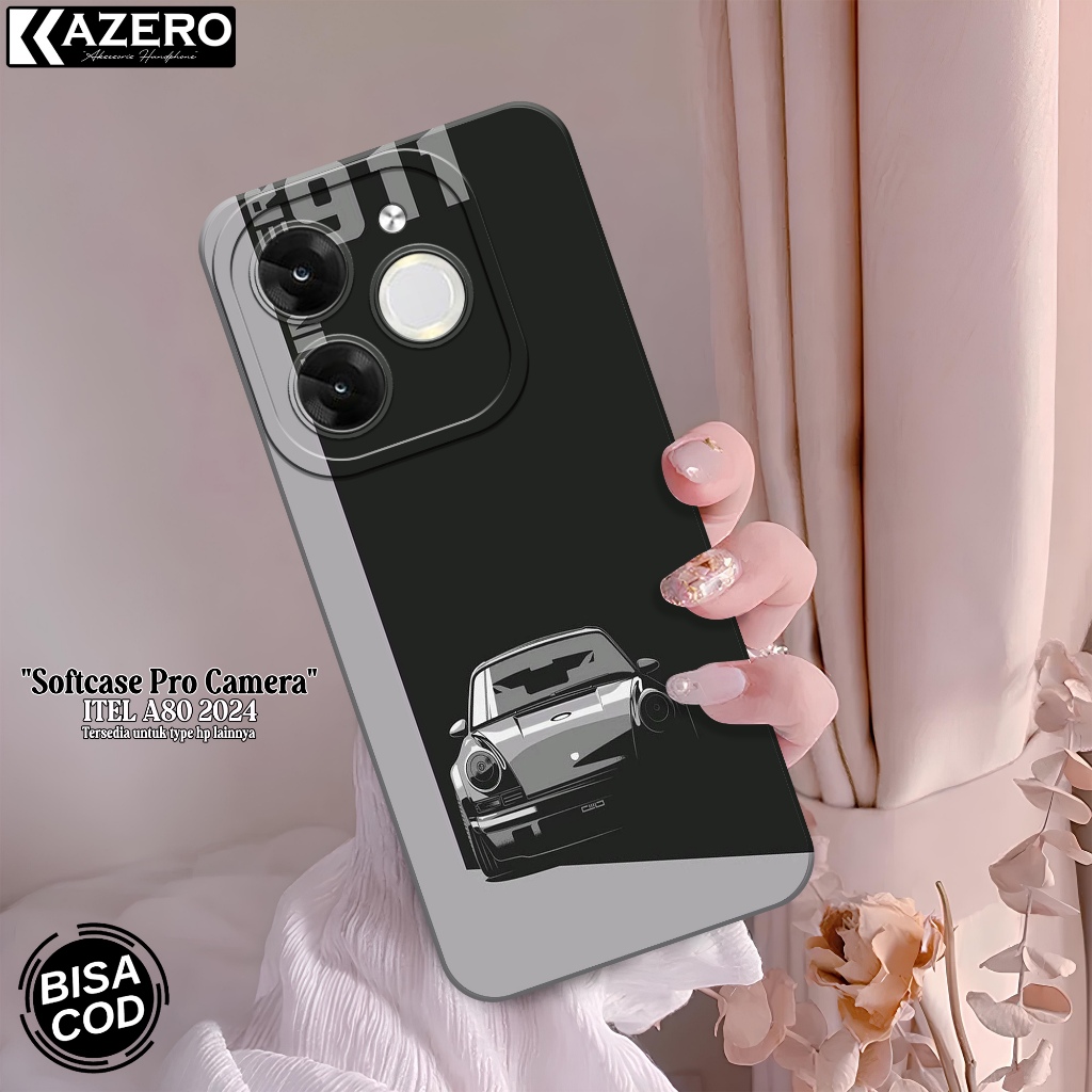 Silikon HP ITEL A80  - Fashion Case Mobil - Softcase ITEL A80 - Case ITEL A80 - Kesing ITEL A80 - Ak
