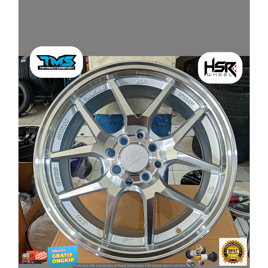 Pelek Mobil Terlaris Ring16 HSR HYURA Ring16 - Avanza Xenia Kijang Grandlivina Evalia Accent Eterna