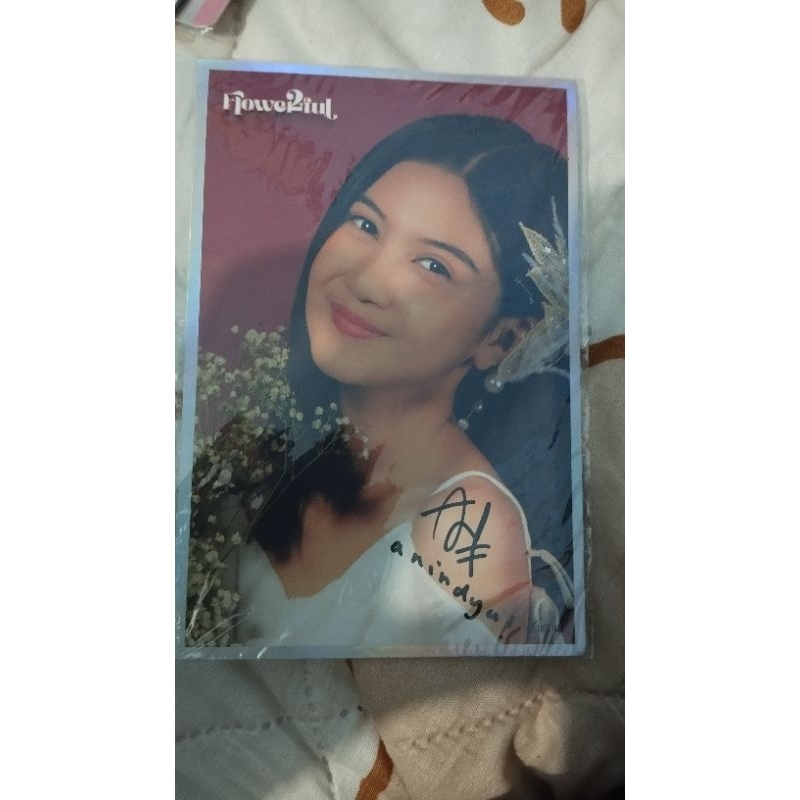PP ANINDYA JKT48 WITH SIGN ORIGINAL