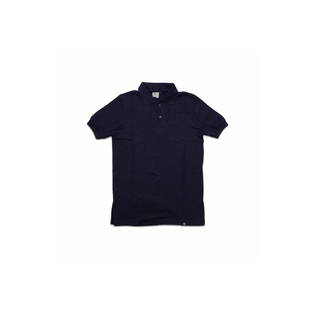Gilapolos Kaos Kerah Polo Cotton CVC Pique Knit 24s Polo Navy
