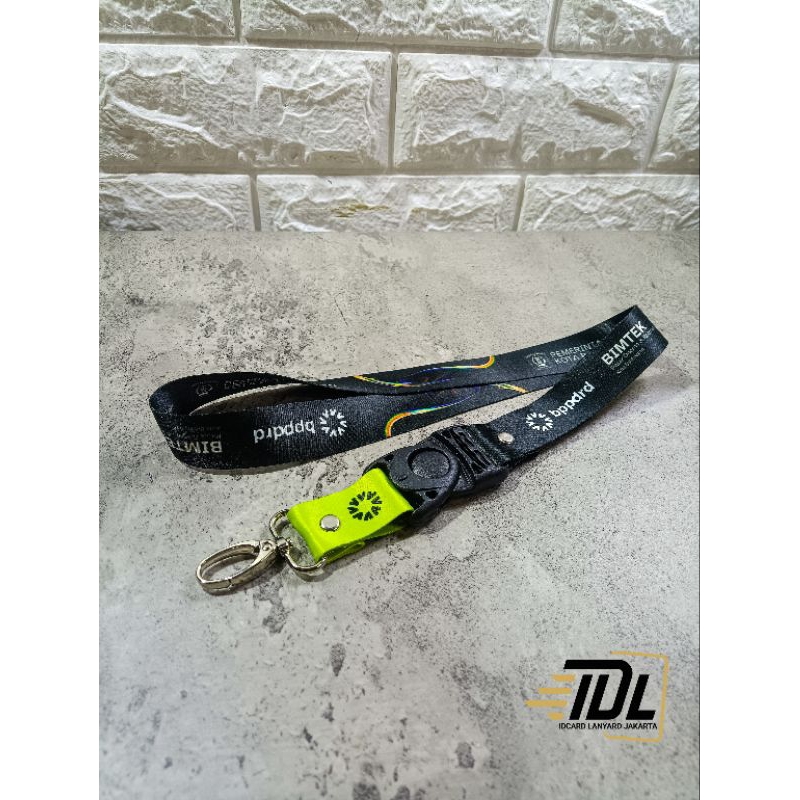 

Lanyard Custom 1.5cm/2cm/2.5cm By IDcard Lanyard Jakarta