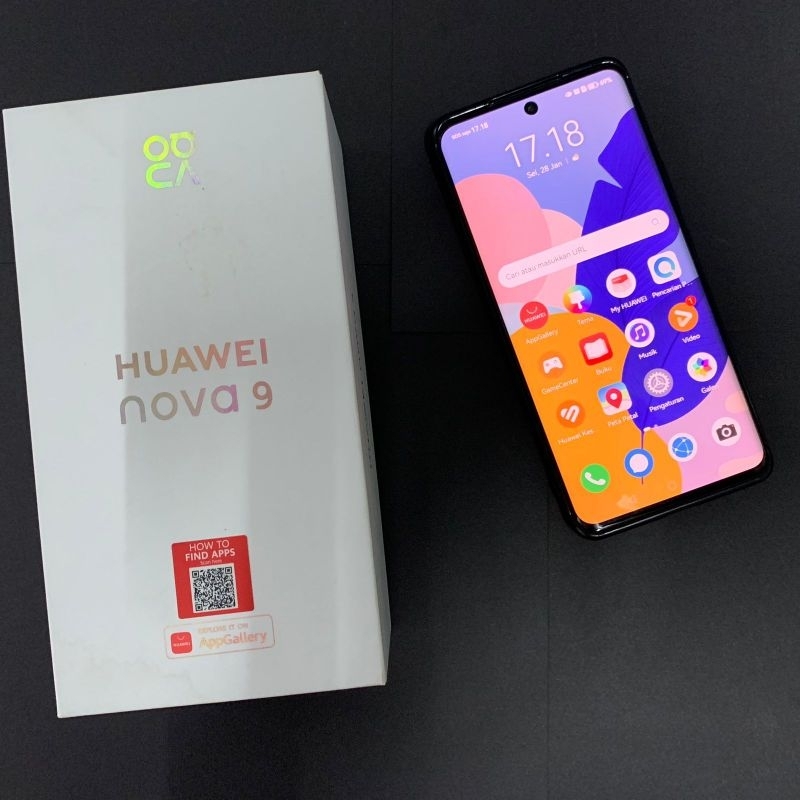 Handphone Huawei Second Nova 9 Black