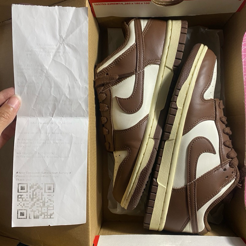 Preloved Nike Dunk Low Cacao