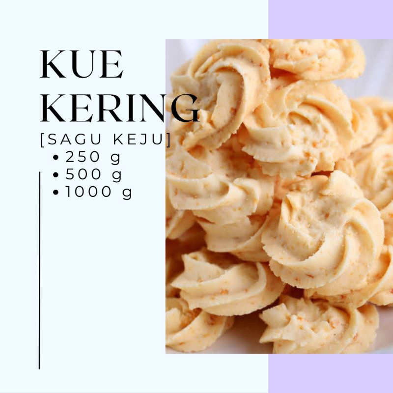 

(PO) SAGU KEJU KUE KERING 250 G 500 G 1000 G 1 KG FRESH HOME MADE