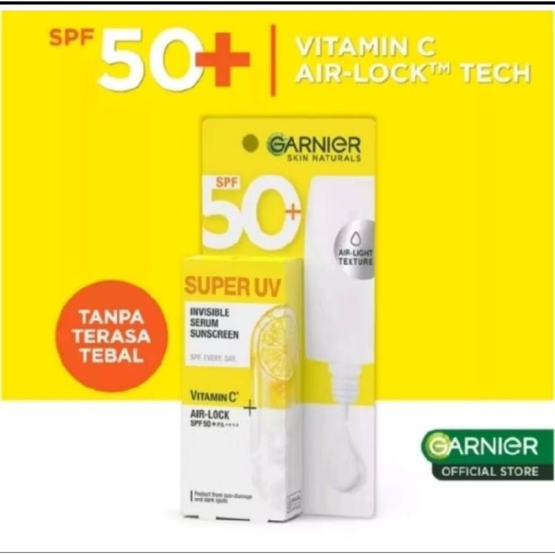 Suncreen Garnier Invisible Serum SPF 50+ PA++++