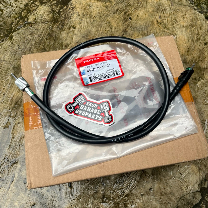 44830-KVY-721 Kabel Spedo Meter Speedometer Beat Spacy Karbu Vario 110 Karbu Fi Beat Pop 44830KVY721