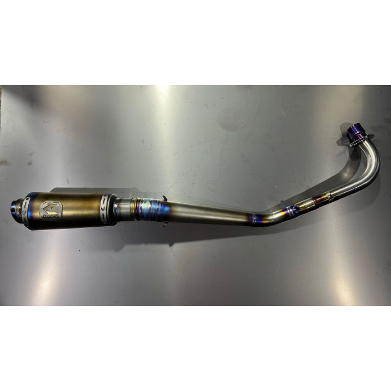 Knalpot Creampie Original Jogja Jupiter z 5tp  130CC Titanium Premium Road Race Mp Knalpot Creampie 