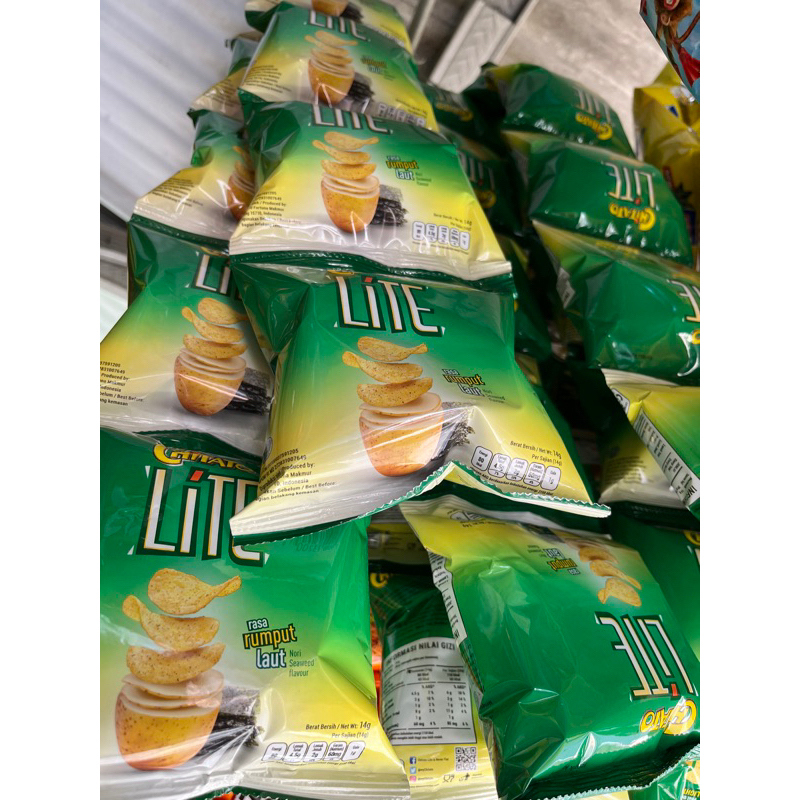 

CITATO LAYS RUMPUT LAUT RENTENG ISI 10 pcs