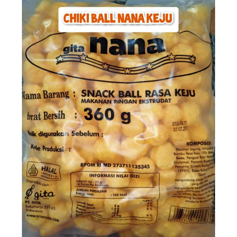 

SNACK BALL KEJU / COKELAT