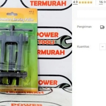 

Treker Lahar 2 Kaki AB2 Armature Bearing Puller AB-2