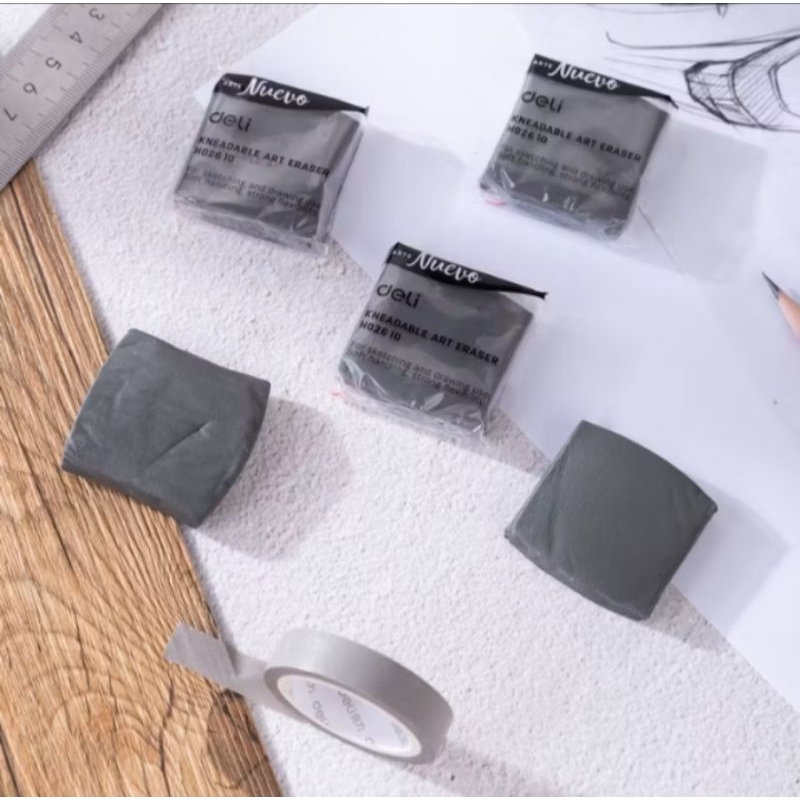 

Deli School Eraser / Penghapus Bersih Bisa Dibentuk Sesuai Keinginan EH02610