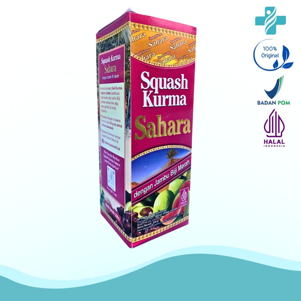 

SAHARA - Sari Kurma Sahara Plus Jambu Biji Merah 330gr