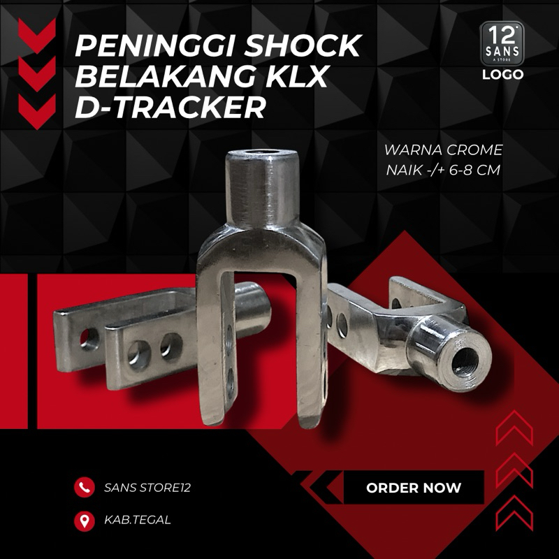 Peninggi Shock Belakang KLX D-Tracker