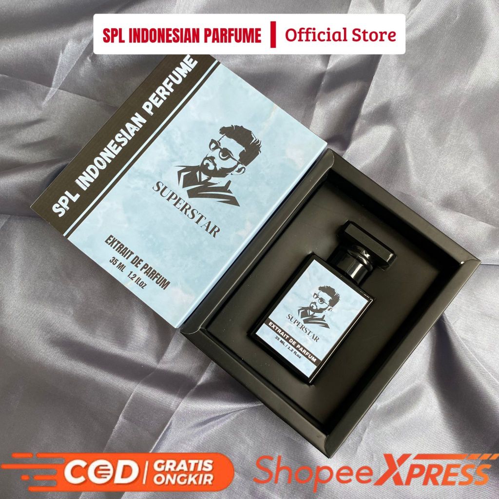 Parfum SUPERSTAR | Parfum Pria Wangi Dan Tahan Lama | SPL Indonesia | Extrait De Parfum 35 ML