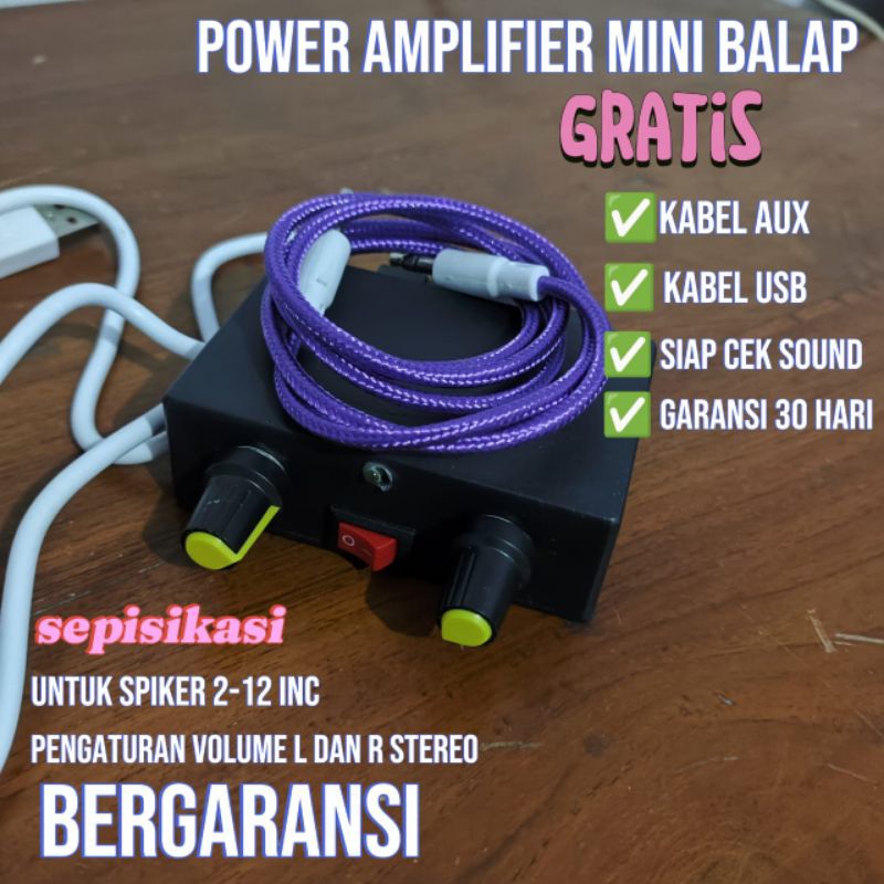 Power balap amplifier mini