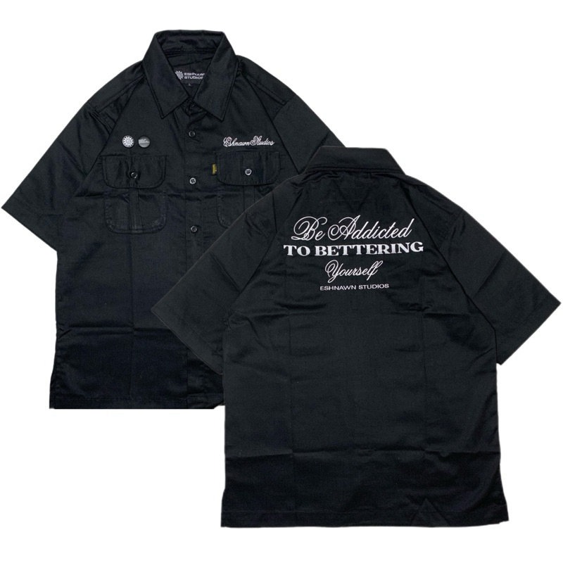 Eshnawn Eshtetic Workshirt - Kemeja Workshirt - Workshirt Pria - Workshirt Wanita- Workshirt Premium