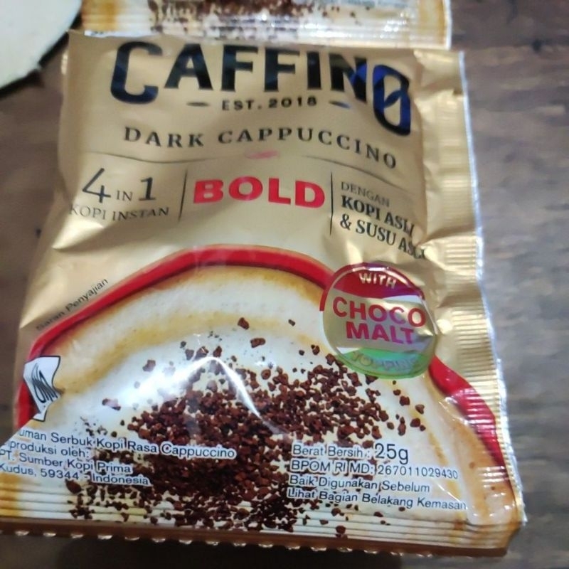 

Caffino Dark Cappuccino Sachet per Rtg