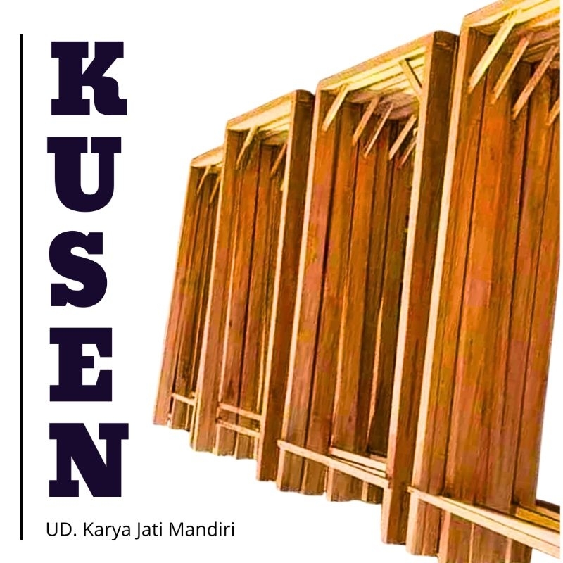 UDKJM Kusen Gawang Pintu Kayu Jati Tua