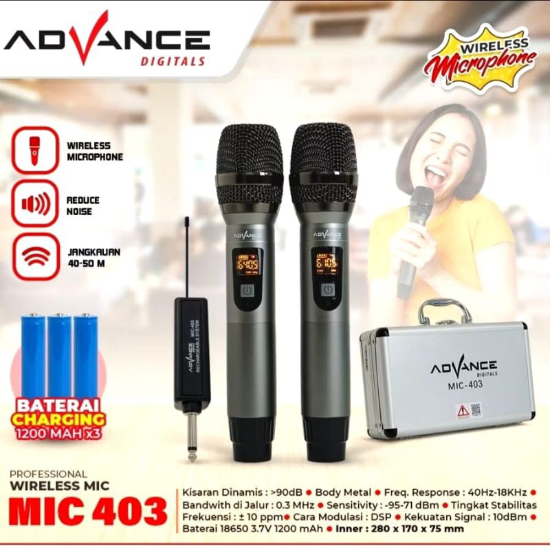 Advance Microphone Wireless MIC 403