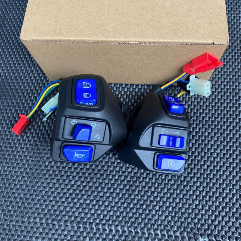 saklar Vietnam Yamaha saklar Vietnam Mio Aerox Mio M3 Sein Hazard engine cutOff Merah abu merah Hita