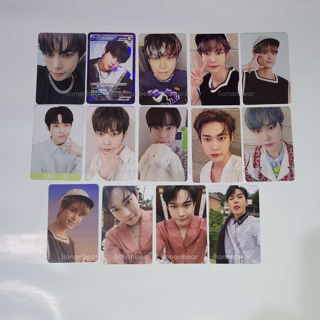 Official PC Doyoung NCT 127 Photocard MD Baker Recipe Card Jewel Universe NCT 2021 Sticker