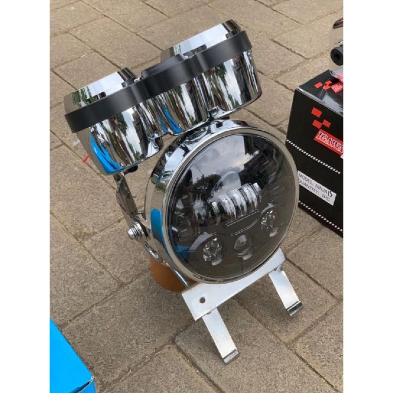 Paket Reflektor Ninja Ss Rr Set Spidometer Ninja Lampu Depan Ninja led