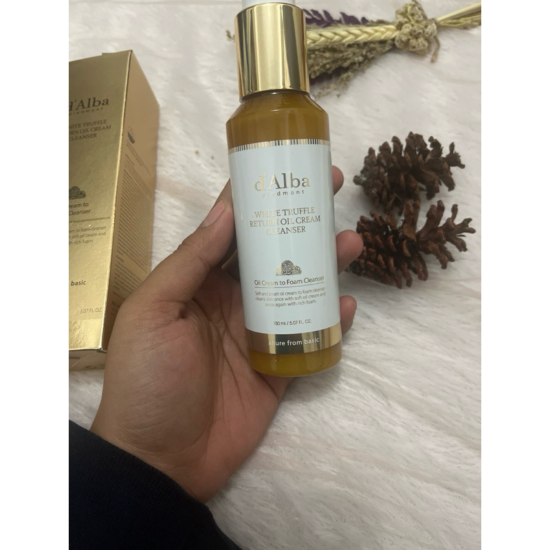 D’Alba White Truffle Return Oil Cream Cleanser