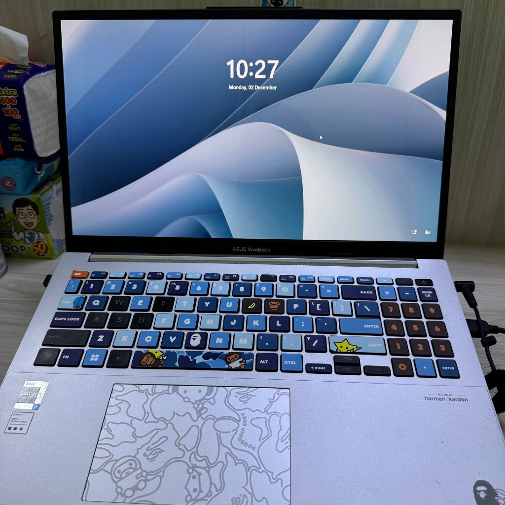 Asus Vivobook Bape Core I9 Blue Platinum