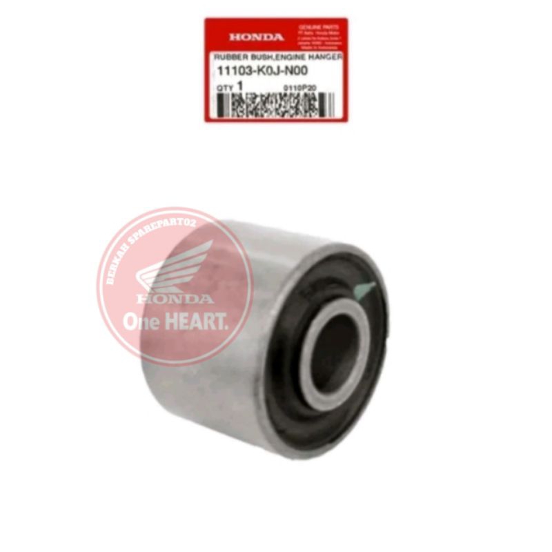 11103-K0J-N00 Rubber buah engine hanger beat new led Genio Scoopy new K2F original