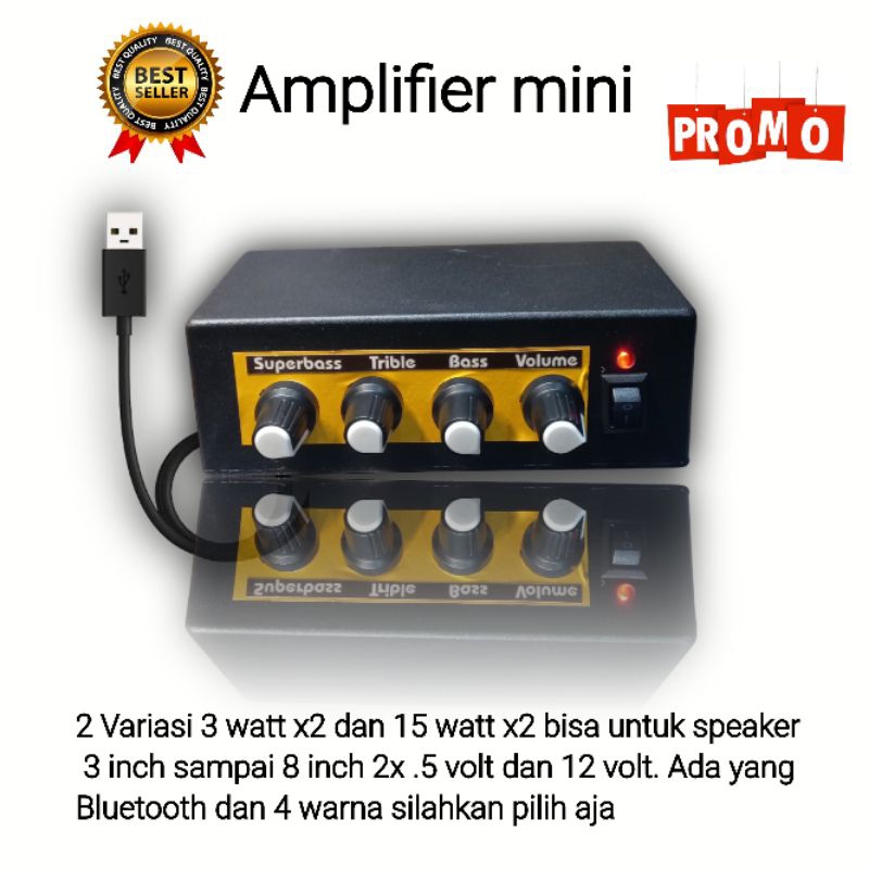 amplifier mini super bass ampli mini terbaru power mini