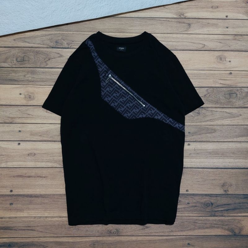 Kaos Brand Luxsury FENDI Roma