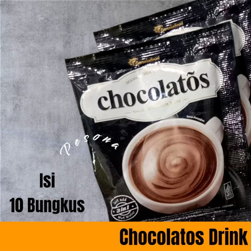 

Chocolatos Drink 1 renceng minuman cokolatos minuman coklat sachet 1 renteng 10 bungkus