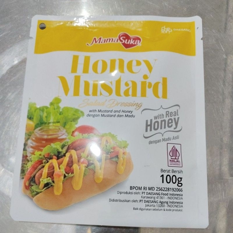 

Mama suka honey Mustard salad dressing 100G