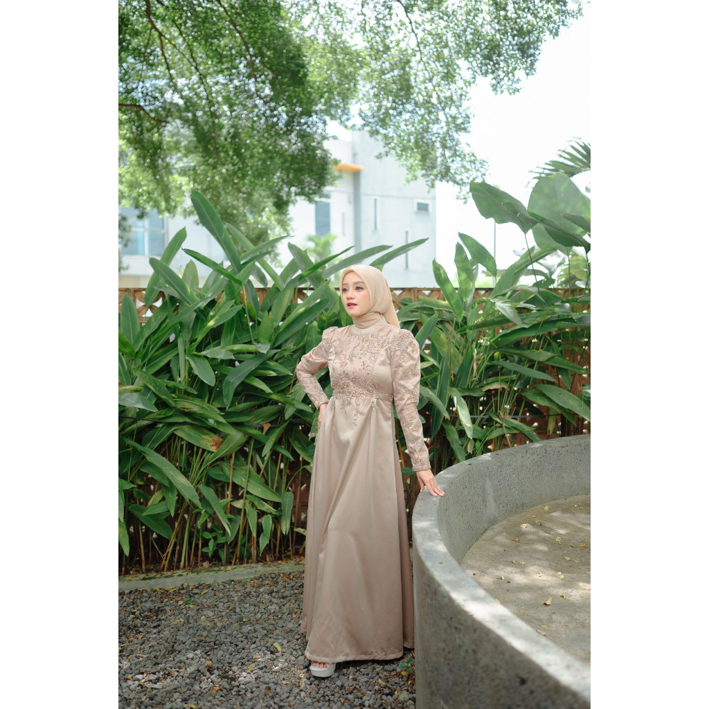 LATIVA DRESS pesta muslim FAIA.ID