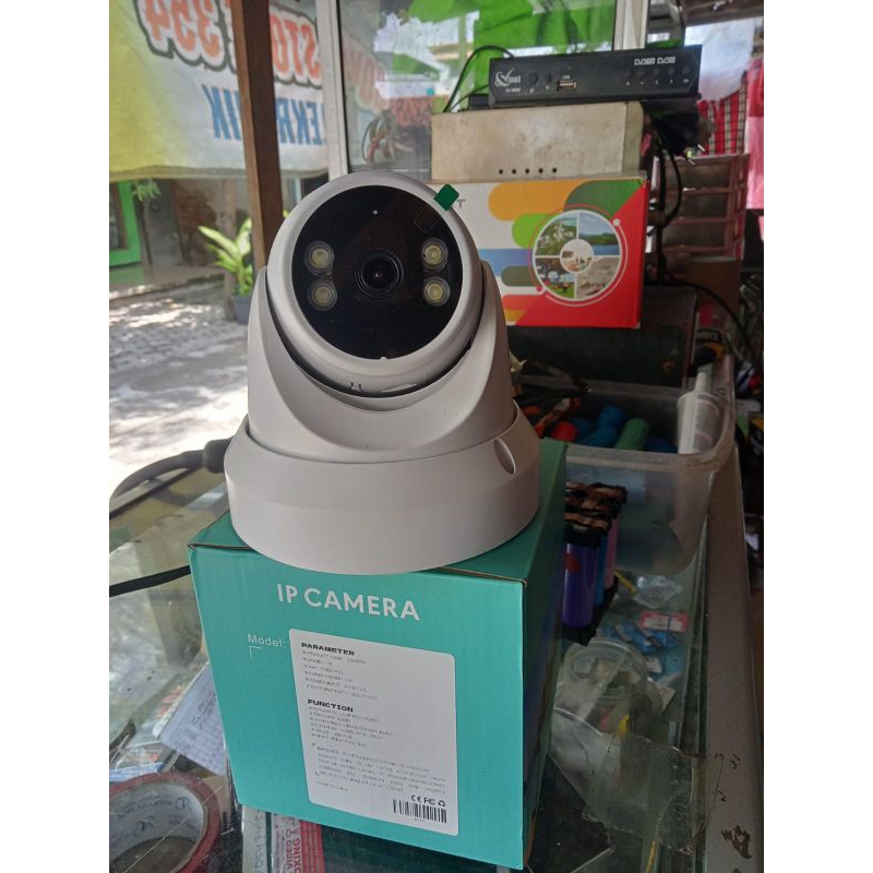 Kamera CCTV V380 Q1 2MP 1080P 355° FOV 128GB TF
