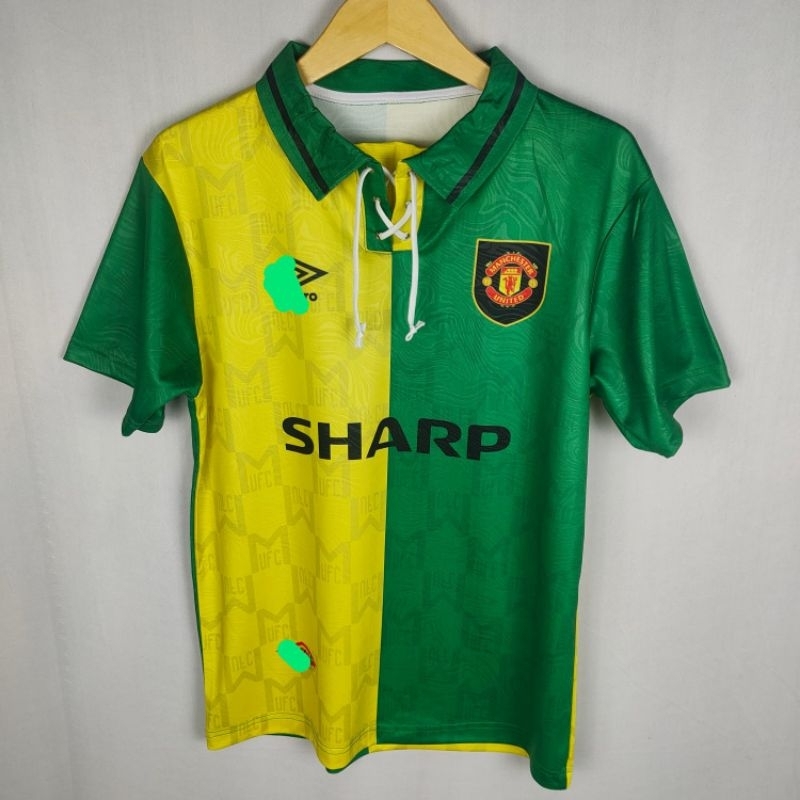 Jersey bola vintage Manchester united 1993