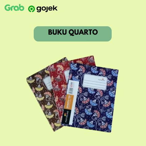

Buku Quarto Hard Cover - Buku Kwarto Paperline