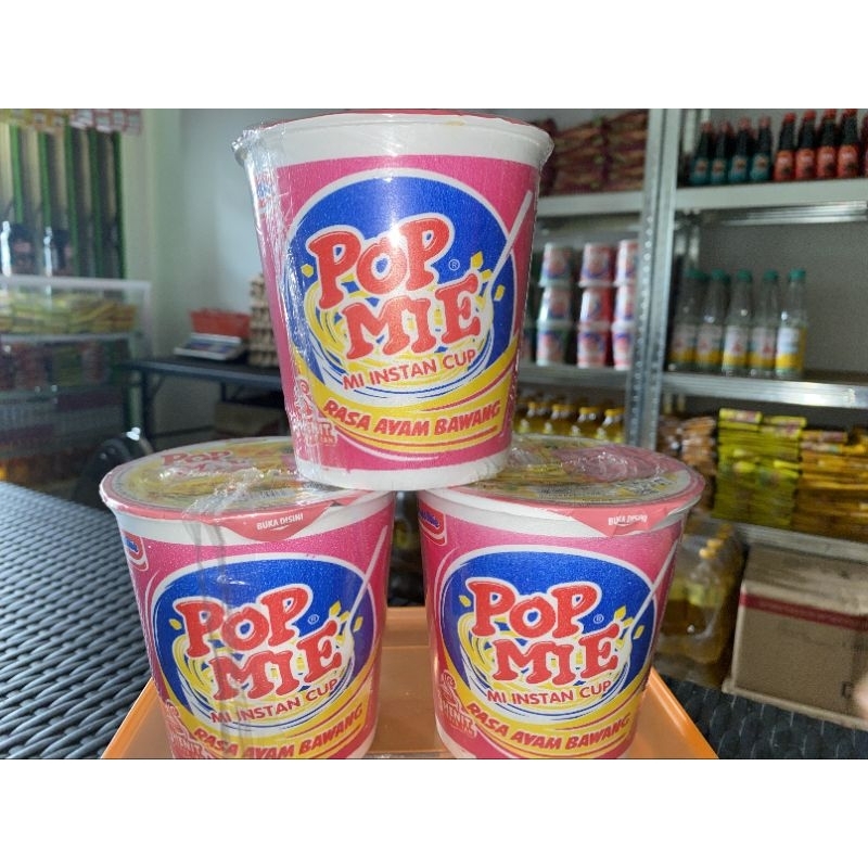 

POP MIE INSTAN CUP RASA AYAM BAWANG 75g (ISI 5 PCS)